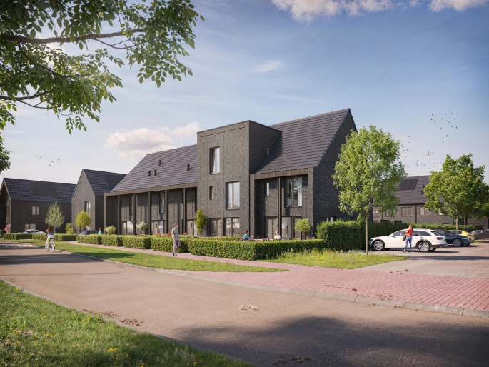 De Driehoek, Tussenwoning, bouwnummer: 18, Meerstad