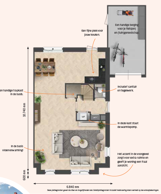 Ydenhoogte fase 4, Woningmodel Jasmijn, bouwnummer: 184, Hardenberg