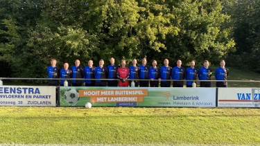 Lamberink is trotse sponsor van FC Zuidlaren