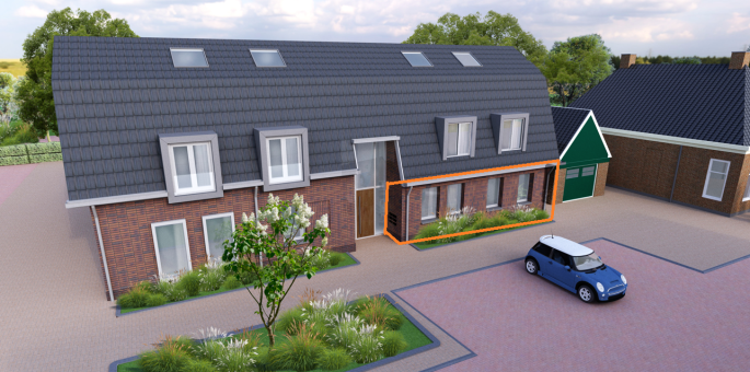 Thuis aan de Brinkzicht, Brinkstraat 15-C, Vries