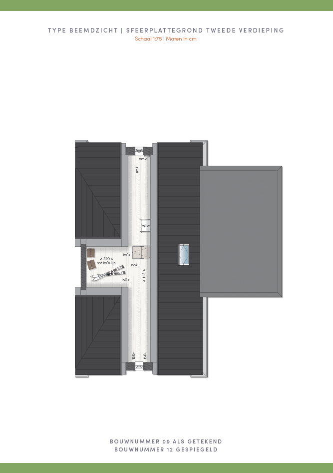 Munsterrijk Wonen, Beemdzicht (halfvrijstaande woning), bouwnummer: 12, Winsum