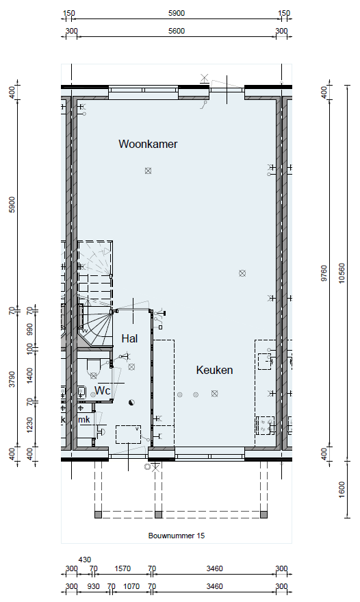 Nij Wenwille, Rijwoningen | Type A, bouwnummer: 18, Drachten