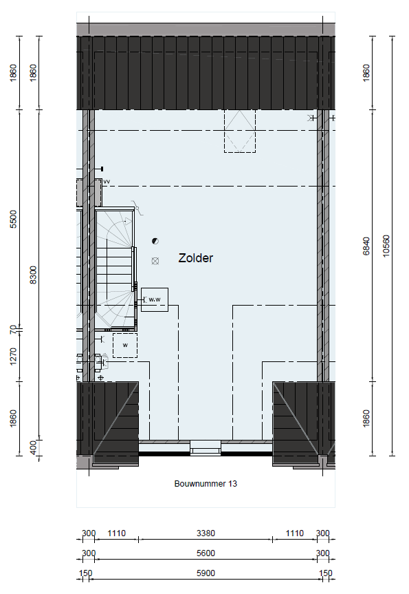 Nij Wenwille, Rijwoningen | Type A, bouwnummer: 18, Drachten