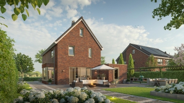 Zuidoever fase 2, Type Ereprijs | vrijstaande woning, bouwnummer: 1, Leek