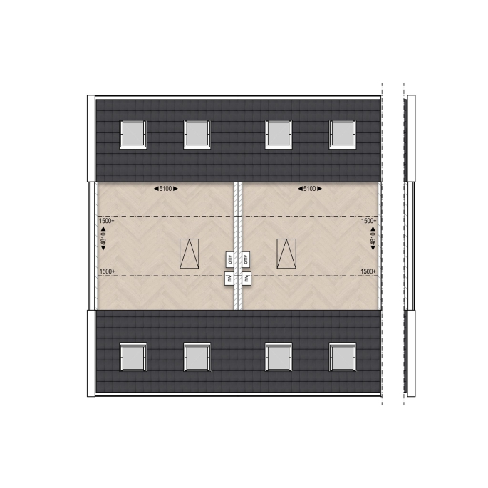 Wonen in Vledderveen, Drentse schuurwoning | Halfvrijstaand, bouwnummer: 8, Vledderveen