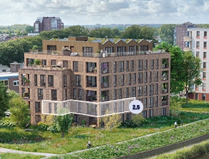 De Vechtvliet, Appartement type A06 (verdieping 1), Hardenberg