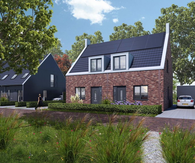 Wonen in Vledderveen, Robuuste woning | Halfvrijstaand, bouwnummer: 10, Vledderveen