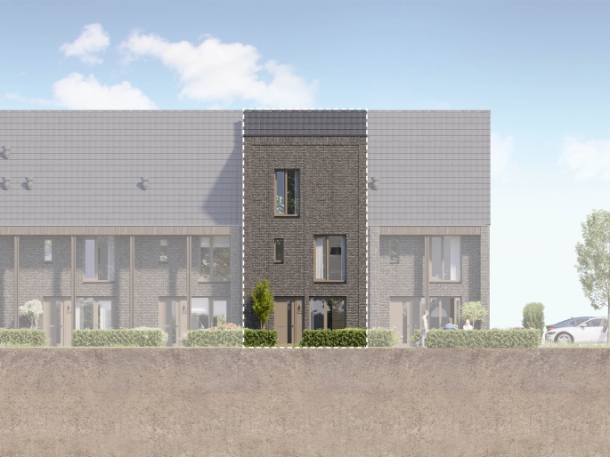 De Driehoek, Tussenwoning, bouwnummer: 2, Meerstad