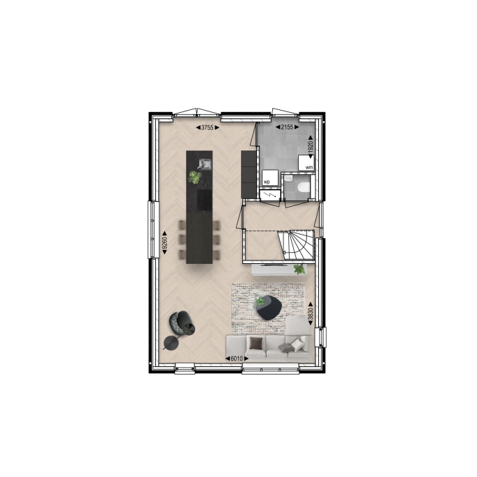 Wonen in Vledderveen, Vrijstaande woning, bouwnummer: 6, Vledderveen