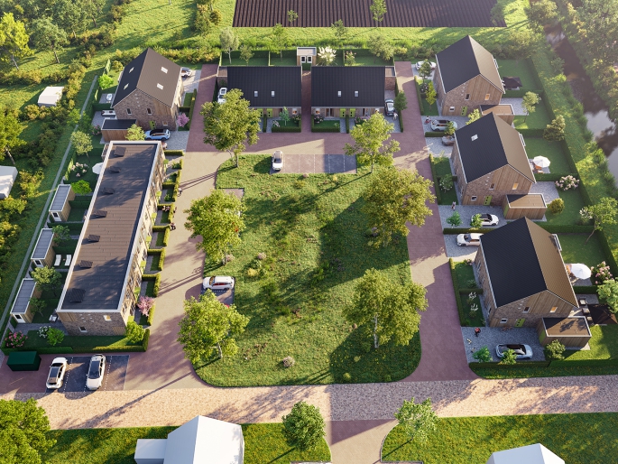 Stek, Ridderspoor, bouwnummer: 18, Smilde