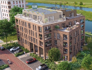 De Vechtvliet, Appartement type A13-penthouse (verdieping 5), Hardenberg