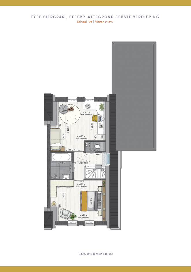 Munsterrijk Wonen, Siergras (halfvrijstaande woning), Winsum