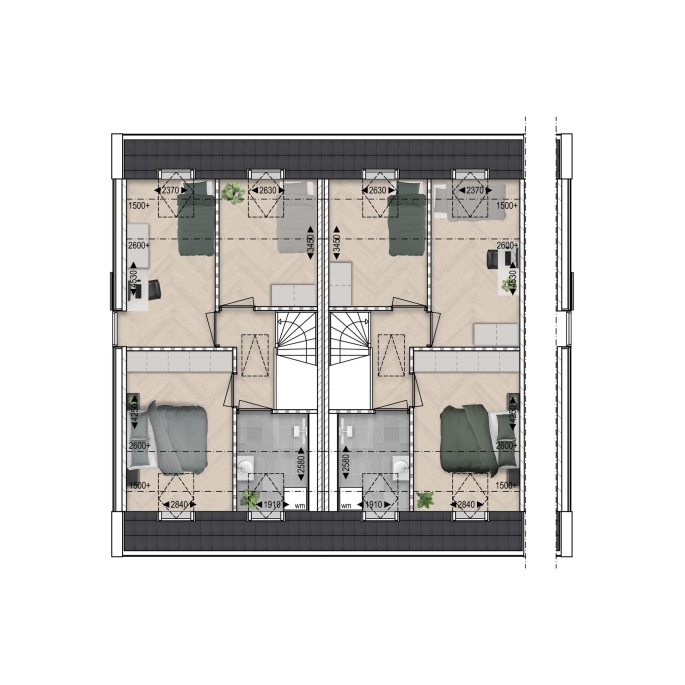 Westerslag, Drentse schuurwoning | Rijwoningen, Vledderveen