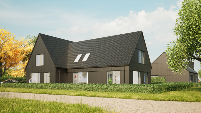 6 woningen aan de Es, Nooitgedacht