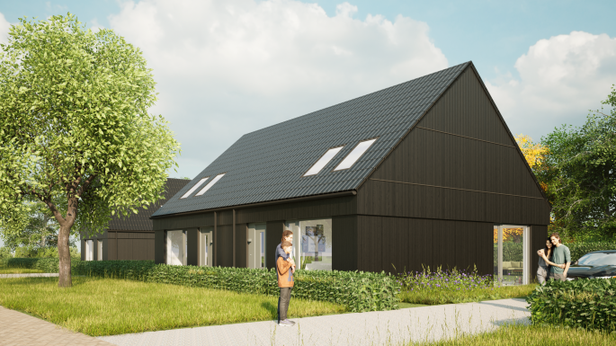 6 woningen aan de Es, Nooitgedacht