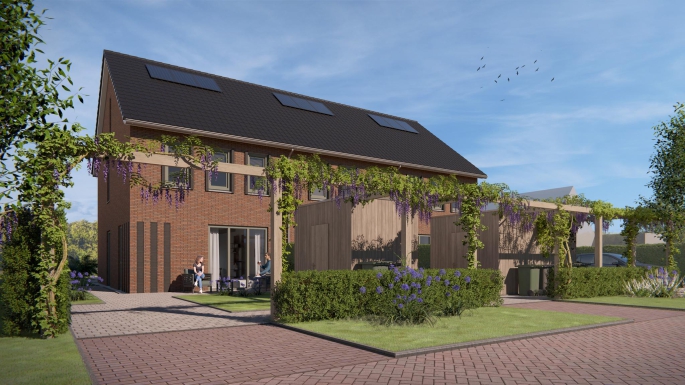 Munsterrijk Wonen, Watergang (hoekwoning), bouwnummer: 3, Winsum