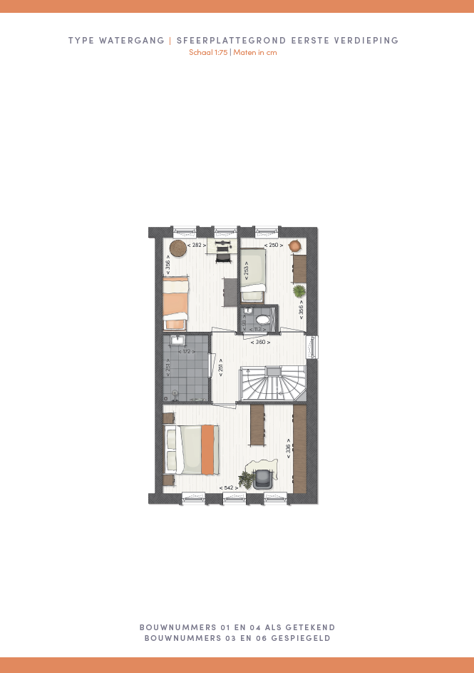 Munsterrijk Wonen, Watergang (hoekwoning), bouwnummer: 3, Winsum