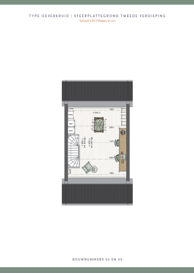 Munsterrijk Wonen, Oeverkruid (tussenwoning), bouwnummer: 2, Winsum