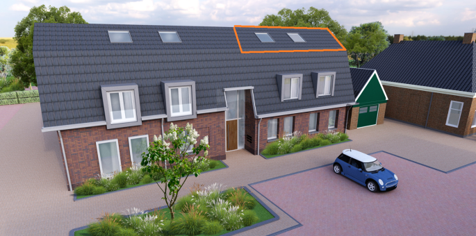 Thuis aan de Brinkzicht, Brinkstraat 15-E, bouwnummer: 5, Vries