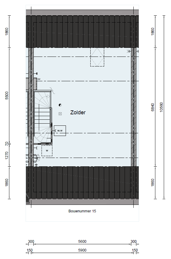 Nij Wenwille, Rijwoningen | Type A, bouwnummer: 12, Drachten