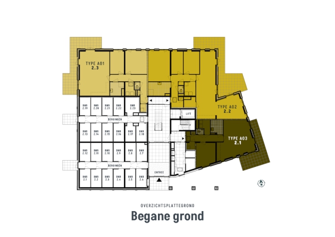 De Vechtvliet, Appartement type A02 (begane grond), Hardenberg