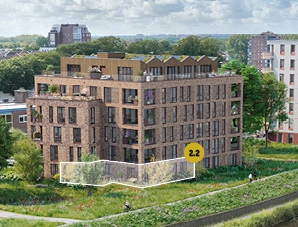 De Vechtvliet, Appartement type A02 (begane grond), Hardenberg