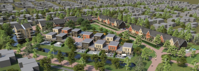 Nij Wenwille, Verandawoningen, bouwnummer: 55, Drachten