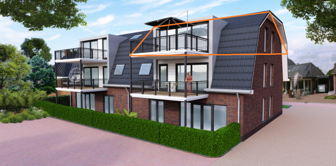 Thuis aan de Brinkzicht, Brinkstraat 15-B, bouwnummer: 6, Vries