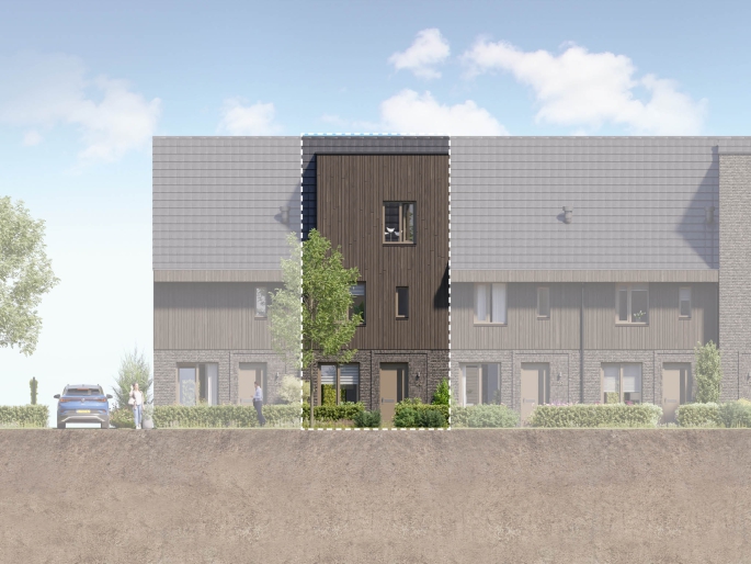 De Driehoek, Tussenwoning, bouwnummer: 20, Meerstad