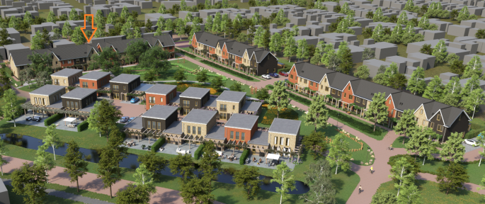 Nij Wenwille, Rijwoningen | Type A, bouwnummer: 17, Drachten