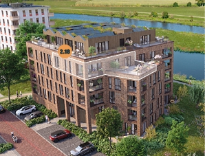 De Vechtvliet, Appartement type A12 (verdieping 4), bouwnummer: 2.18, Hardenberg