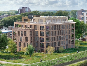 De Vechtvliet, Appartement type A14-penthouse (verdieping 5), Hardenberg