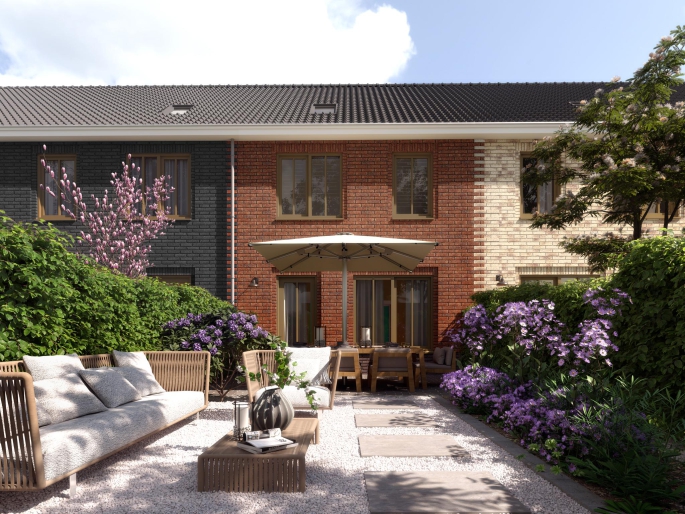 Nij Wenwille, Rijwoningen | Type B, bouwnummer: 38, Drachten