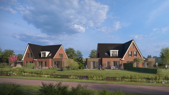 Munsterrijk Wonen, Beemdzicht (halfvrijstaande woning), bouwnummer: 9, Winsum
