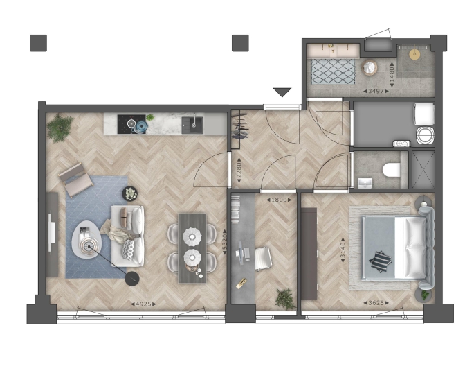 Melkemastate, Type E1-7, bouwnummer: 2a-65, Leeuwarden