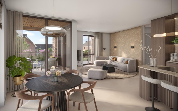 De Vechtvliet, Appartement type A07 (verdieping 1), bouwnummer: 2.4, Hardenberg